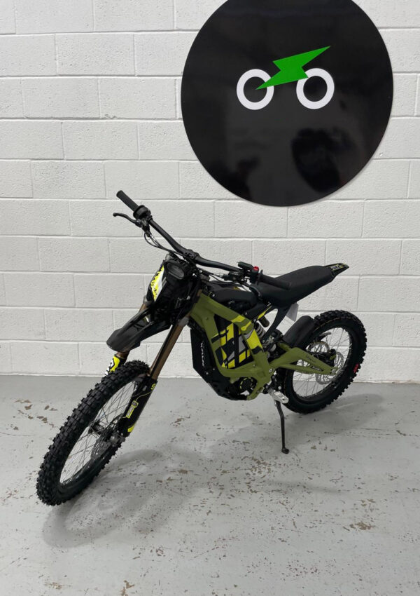 2025 Surron LBX off-road Sage Green top speed 46 mph - Image 10