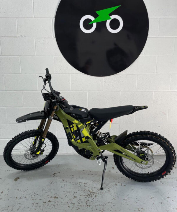 2025 Surron LBX off-road Sage Green top speed 46 mph - Image 11
