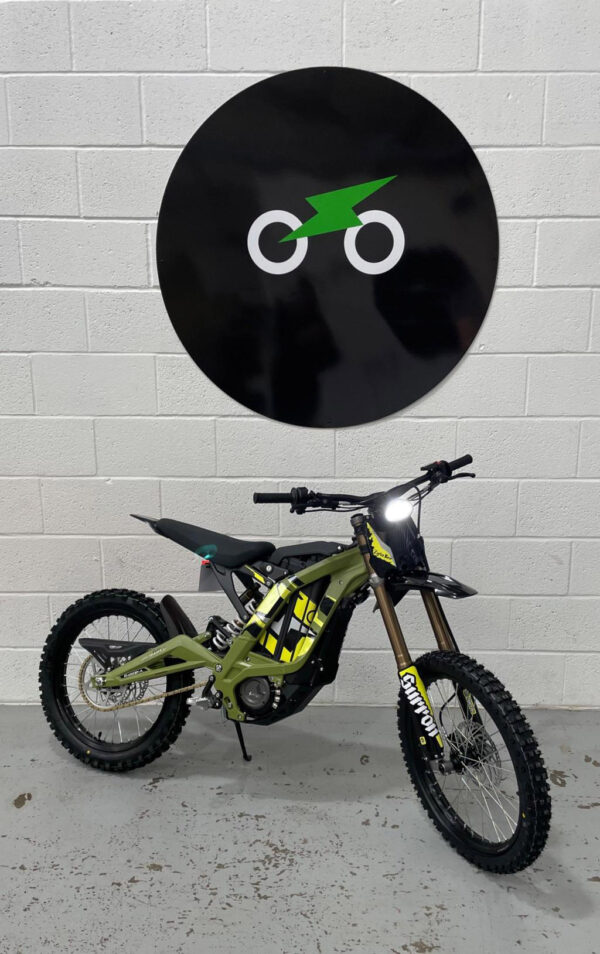 2025 Surron LBX off-road Sage Green top speed 46 mph - Image 13
