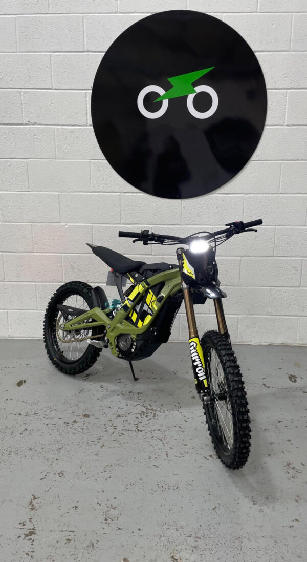 2025 Surron LBX off-road Sage Green top speed 46 mph - Image 15