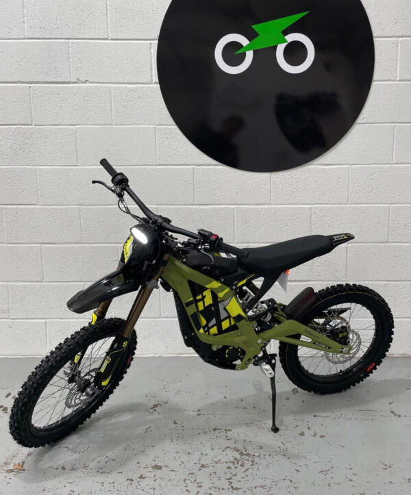 2025 Surron LBX off-road Sage Green top speed 46 mph - Image 3