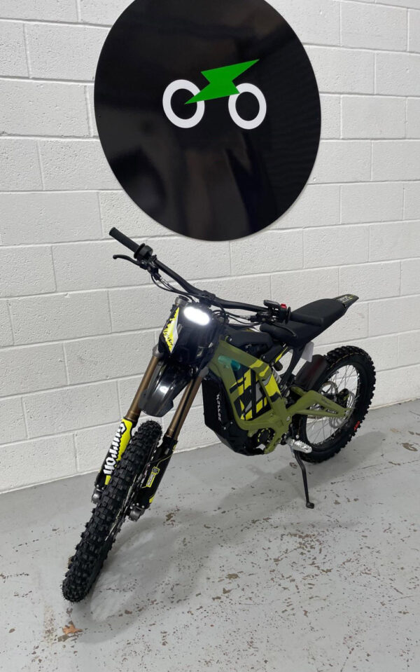 2025 Surron LBX off-road Sage Green top speed 46 mph - Image 4