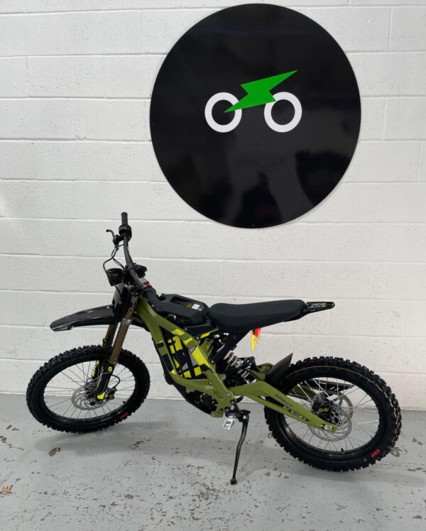 2025 Surron LBX off-road Sage Green top speed 46 mph - Image 7