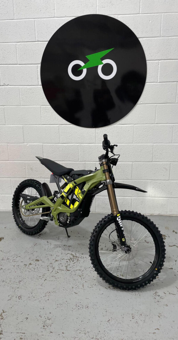 2025 Surron LBX off-road Sage Green top speed 46 mph - Image 8